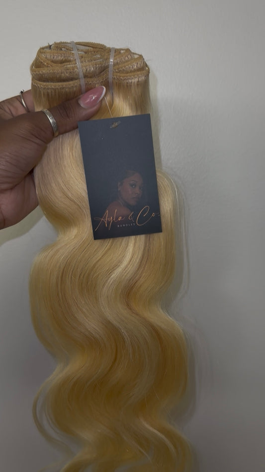 Clip In Extensions (Pre order)